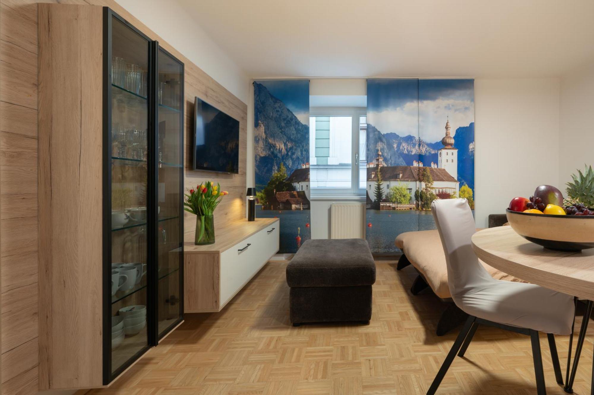 Modern Apartment, Full Kitchen, For 6 Gmunden Eksteriør billede